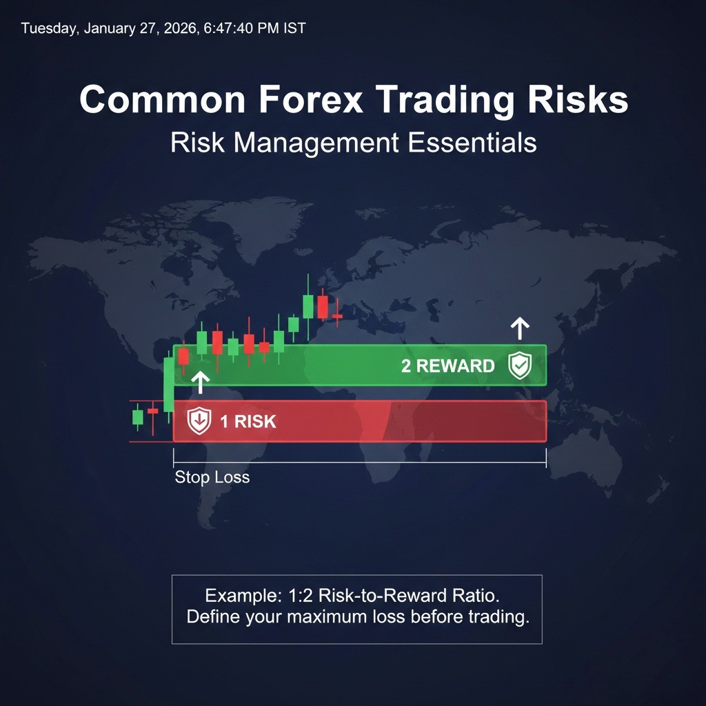 A technical chart showing a 1_2 risk-to-reward ratio with a clearly defined Stop Loss.