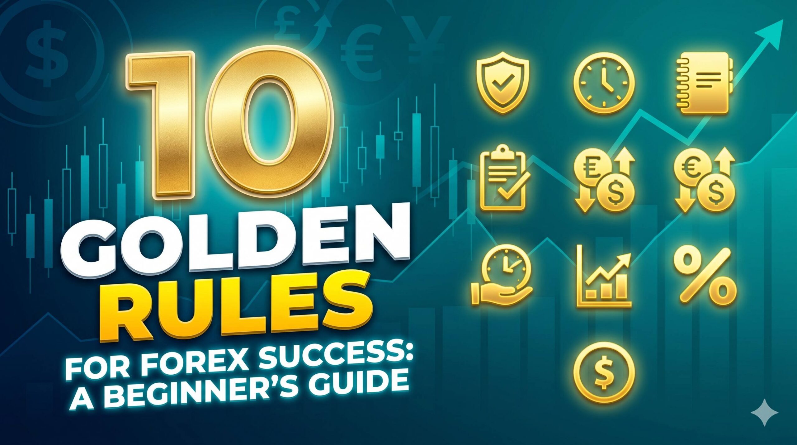 The 10 Golden Rules of Forex Trading: A Beginner’s Educational Guide