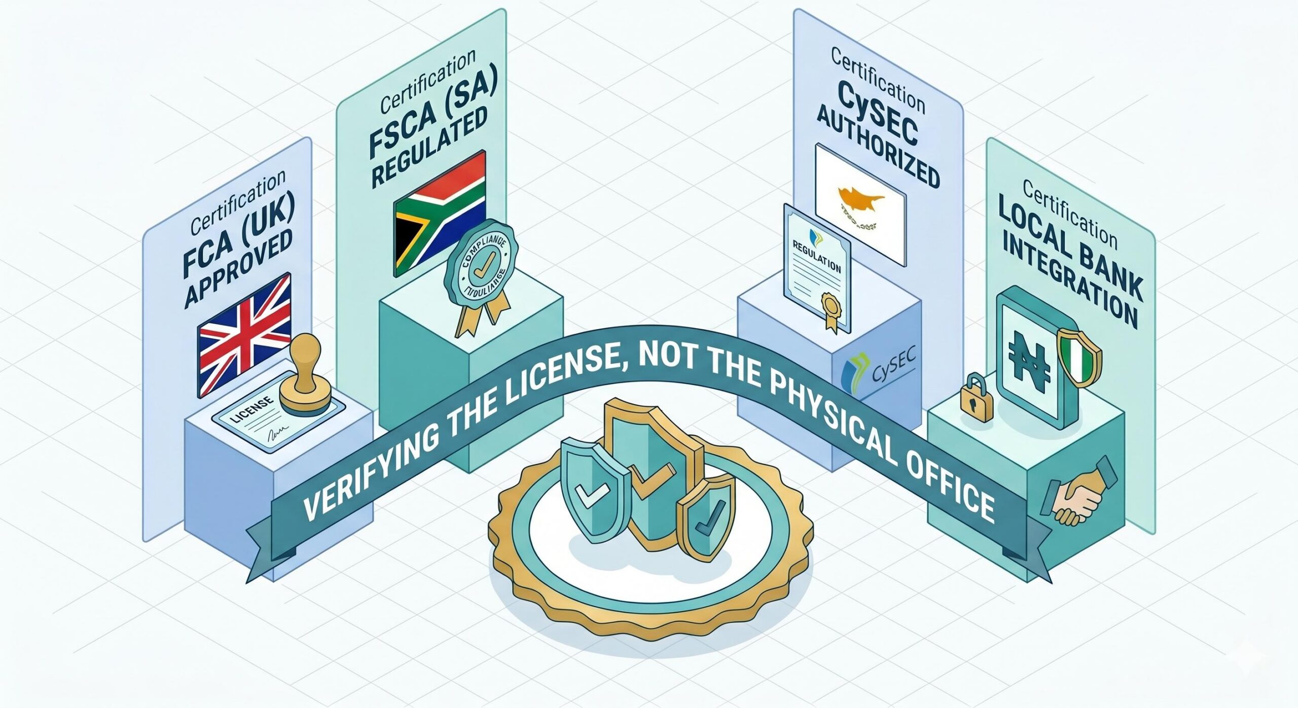 Corporate regulatory safety shields visualization